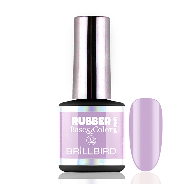 BrillBird - HEMA Free Rubber Gel Base&Color - 32 - 8ml
