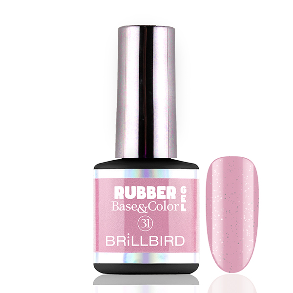 BrillBird - HEMA Free Rubber Gel Base&Color - 31 - 8ml