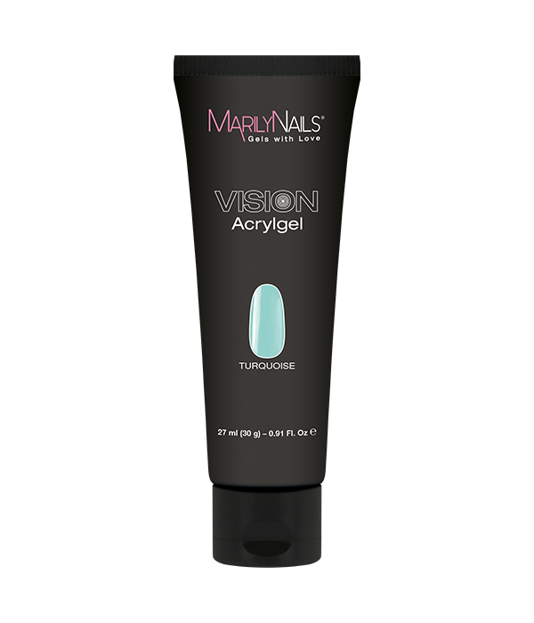 MarilyNails - HEMA Free Vision Acrylgel - Turquoise 30g