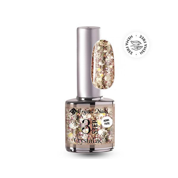 Crystal Nails - 3 STEP HEMA Free CrystaLac - 3S147 (8ml)