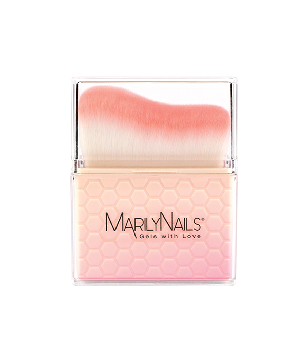 MarilyNails - Portalanító kefe tokban