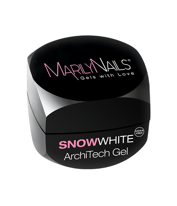 MarilyNails - ArchiTech HEMA Free Gel - SnowWhite 13ml