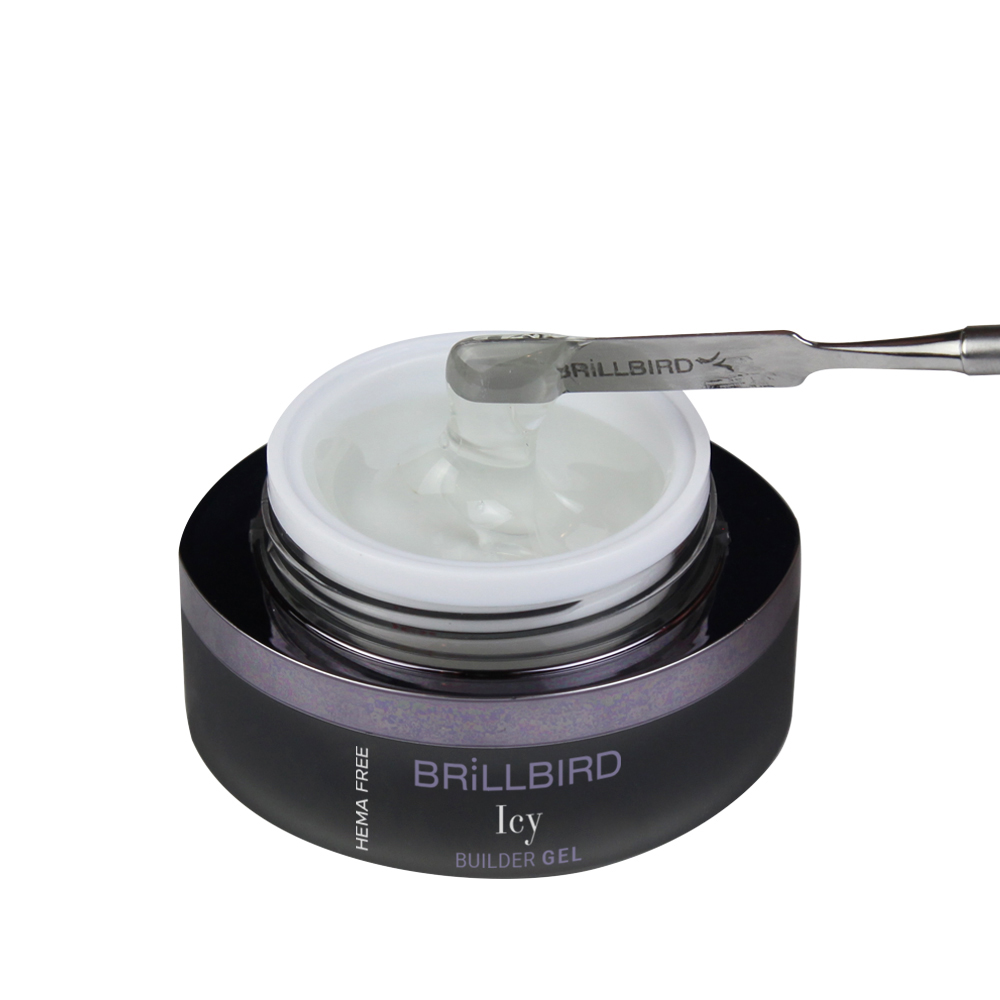 BrillBird - ICY HEMA Free Builder gel - JÉGHIDEG Műköröm ÉPÍTŐ zselé 5ml