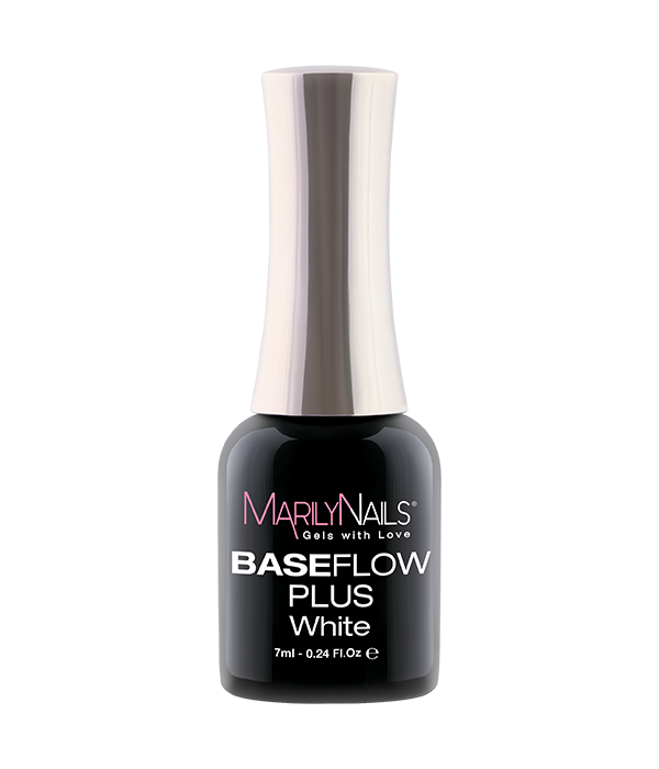 MarilyNails - BaseFlow Plus White