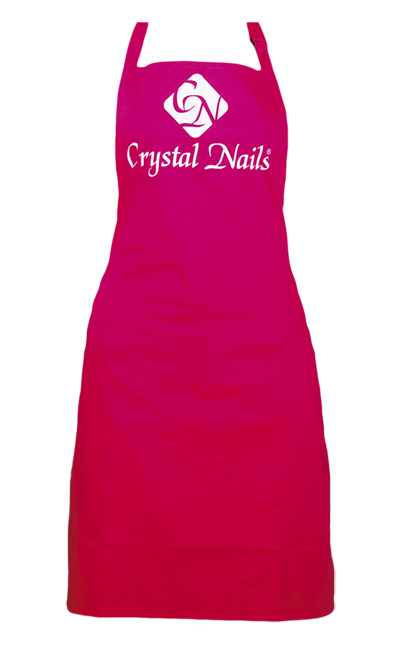 Crystal Nails - Crystal Nails lonc kötény - fehér logóval