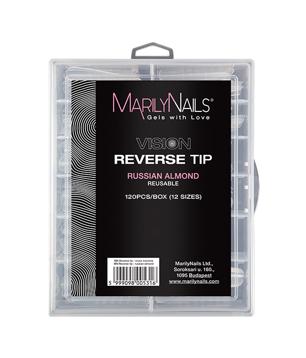 MarilyNails - Reverse tip - Russian almond