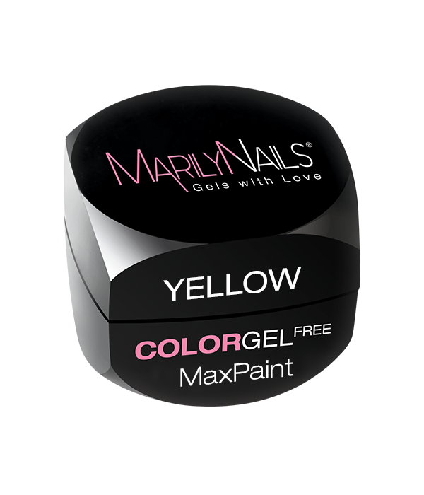 MarilyNails - MaxPaint Color gel Free - Yellow - 3ml
