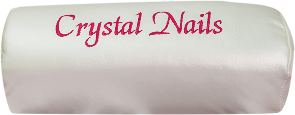 Crystal Nails - MINI bőrdizájn kéztámasz - gyöngyház fehér
