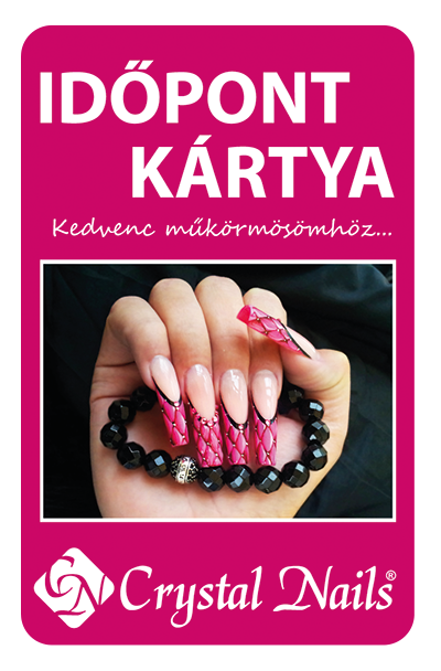 Crystal Nails - Crystal Nails időpontkártya - #6