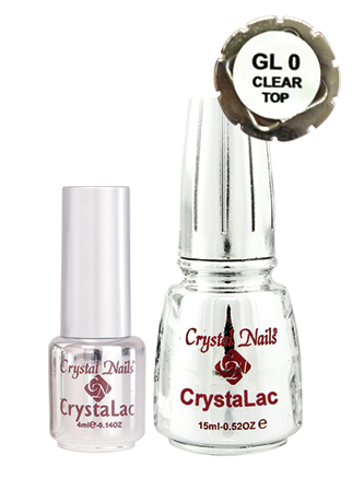 Crystal Nails - GL0 Clear/TOP CrystaLac - 4ml