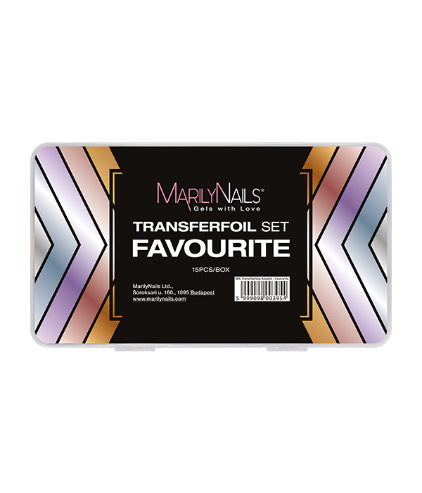 MarilyNails - Transferfoil Set - Favourite - 1db