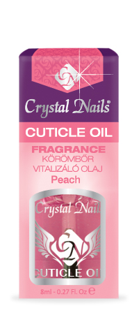 Crystal Nails - Cuticle Oil - Bőrolaj - Barack 8ml