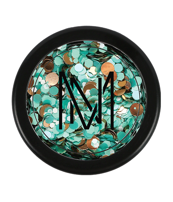 MarilyNails - MN glitter 2 - zöld - 1db