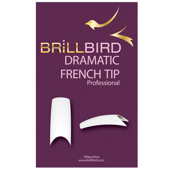 BrillBird - Drámai francia TIP utántöltő (50db) #2