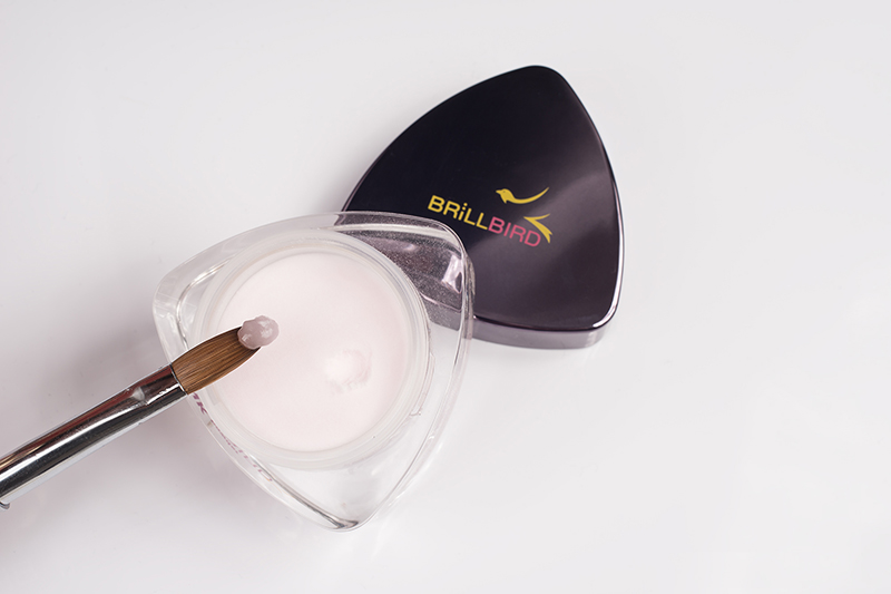 BrillBird - PINK POWDER RÓZSASZÍN ÉPÍTŐ PORCELÁN POR 30ml