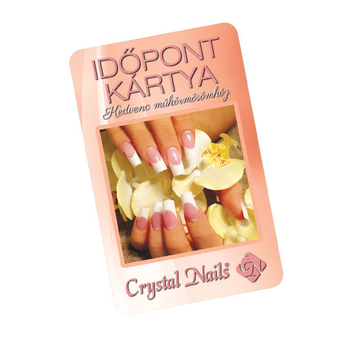 Crystal Nails - Crystal Nails időpontkártya - #7