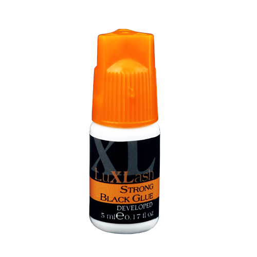 LuxLash - LuXLash Strong Black Glue - Ultra erős fekete pillaragasztó - 5ml