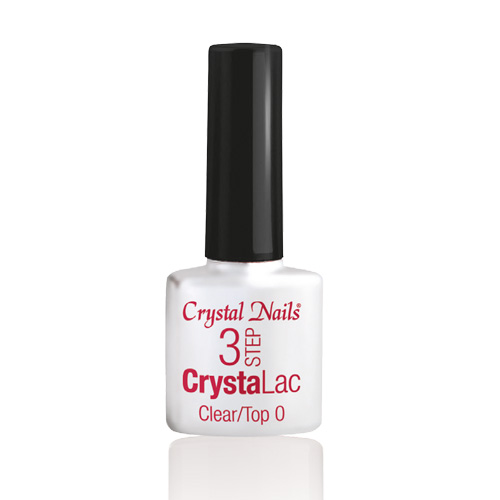 Crystal Nails - 3 STEP CrystaLac - Clear/Top 0 (4ml)