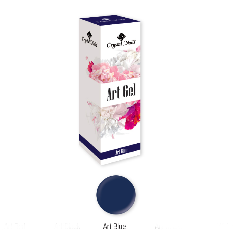 Crystal Nails - Art Gel festőzselé - Art Blue (5ml)