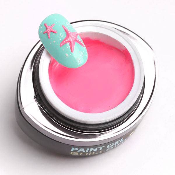 BrillBird - Contour Paint Gel 3 (pink) pink kontúr zselé - 5ml