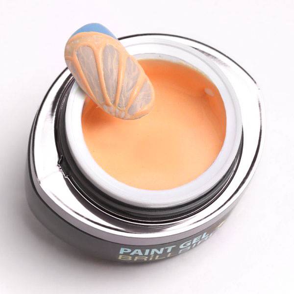 BrillBird - Contour Paint Gel 4 (peach) barack kontúr zselé - 5ml