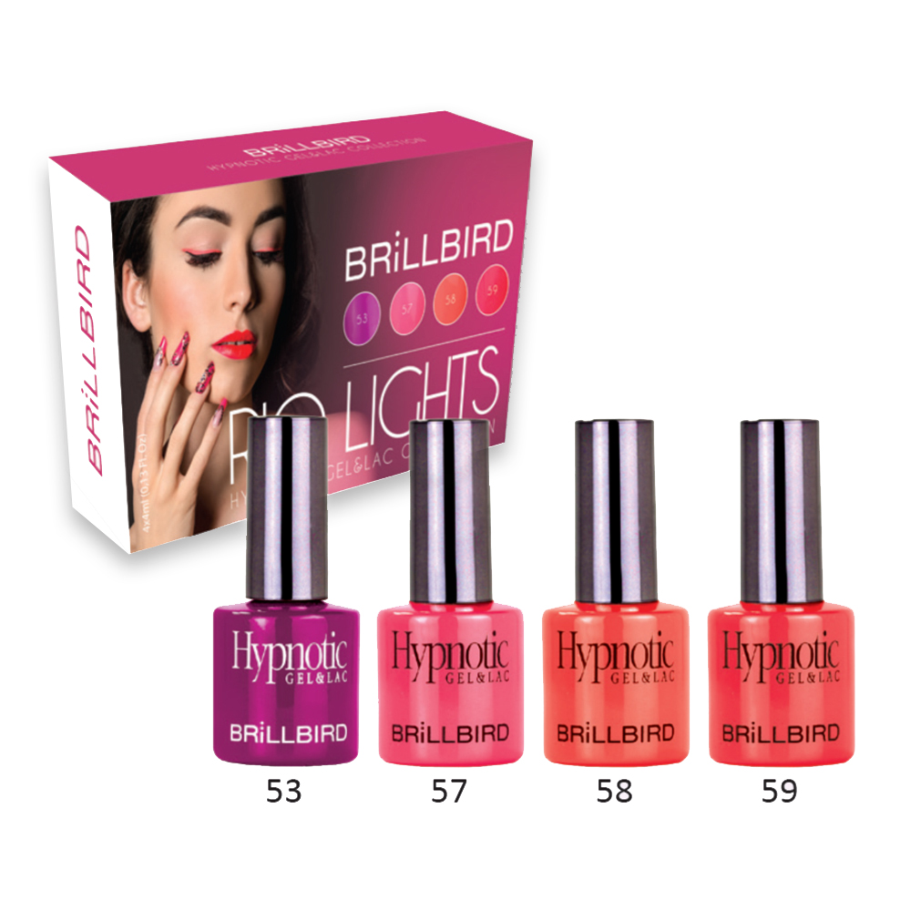 BrillBird - RIO LIGHTS Hypnotic Gél Lakk készlet