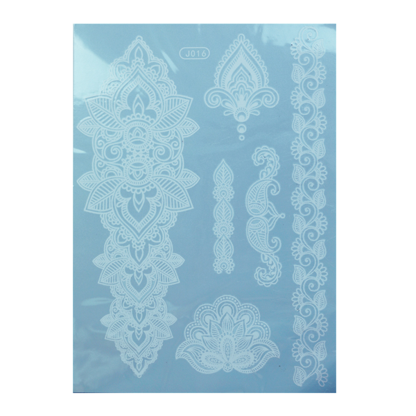 Crystal Nails - Body Tattoo matrica tetoválás - J016