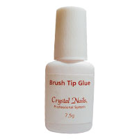Crystal Nails - Brush Tip Glue - 7,5g