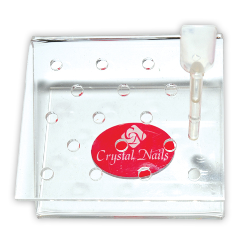 Crystal Nails - Díszítési minták bemutató állványa 18 darabos