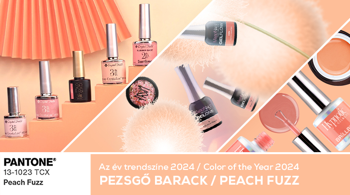 PEACH FUZZ - A 2024-ES ÉV TRENDSZÍNE