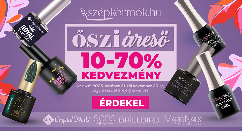  Őszi áreső 10-70% kedvezmény